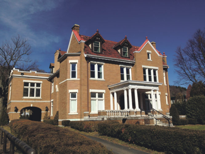 Times Observer photos by Josh Cotton Above, the A.J. Hazeltine house located on Pennsylvania Ave. W. in Warren
